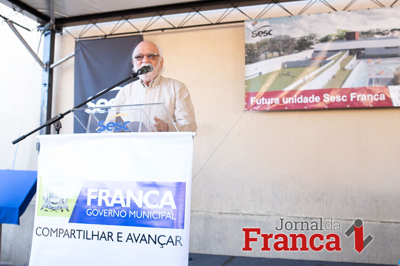 O diretor Regional do Sesc, Danilo Santos de Miranda, fala sobre o que representará uma unidade Sesc em Franca